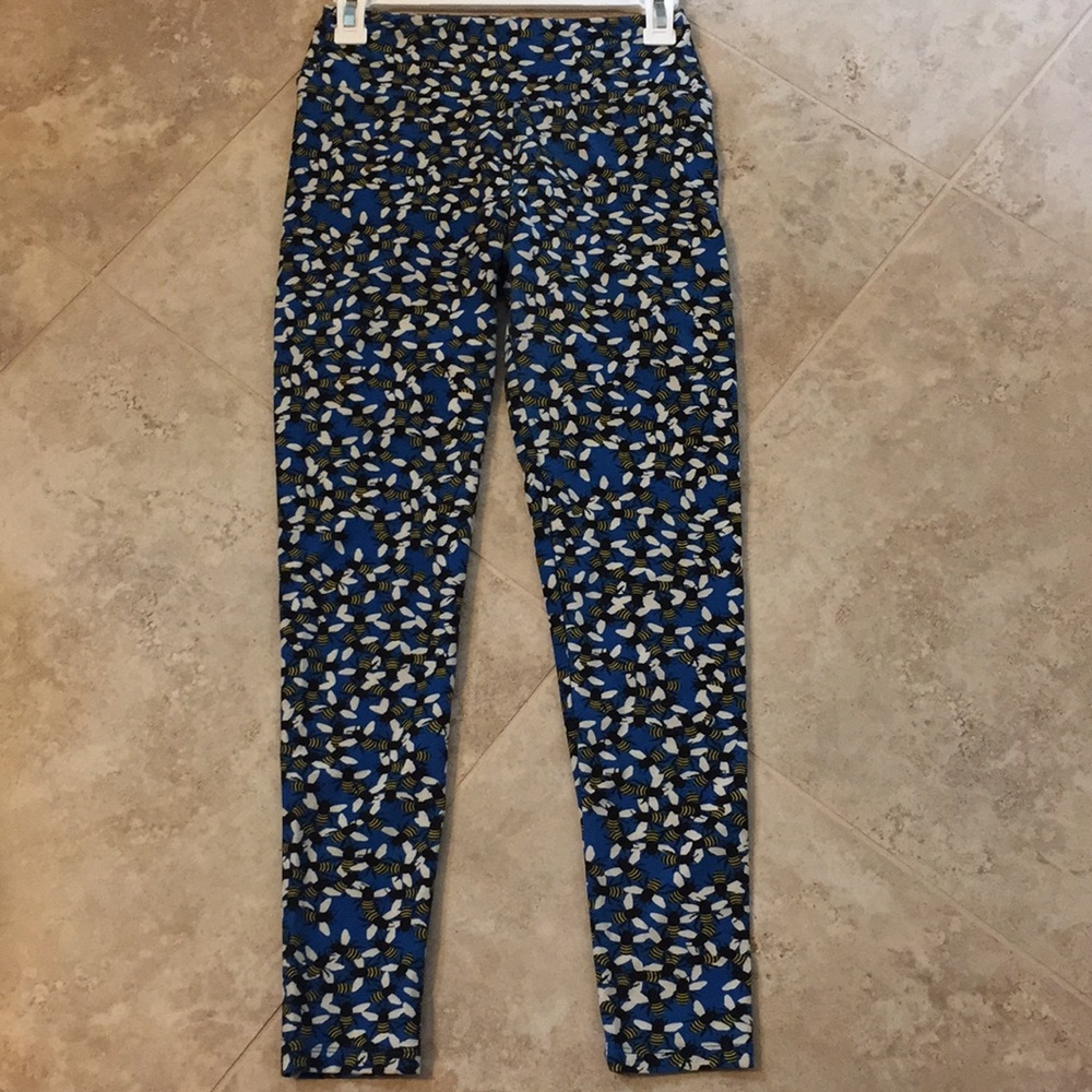 Lula Roe one size bumblebee leggings
